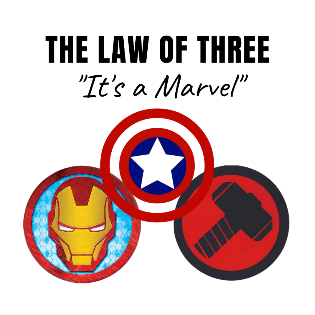 Three Marvel Superheroes